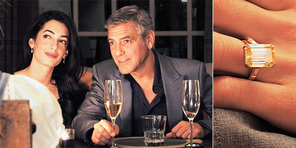 George Clooney's engagement