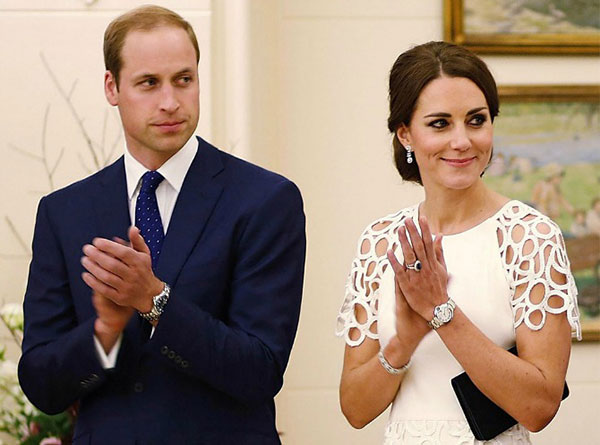 prince william and kate watches